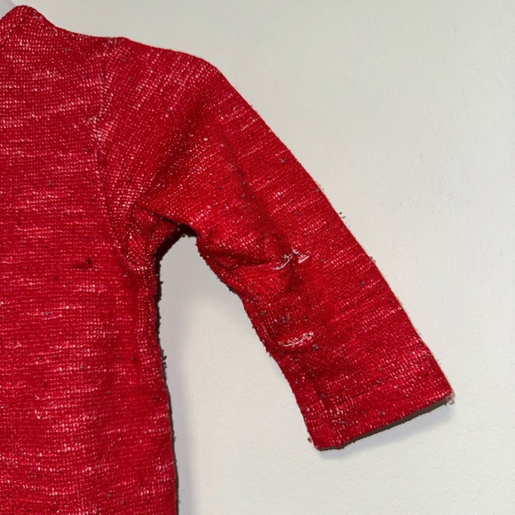 Baby Girl Ricrac & Ruffles Romper 12M Red Christmas Holiday - Picture 13 of 15